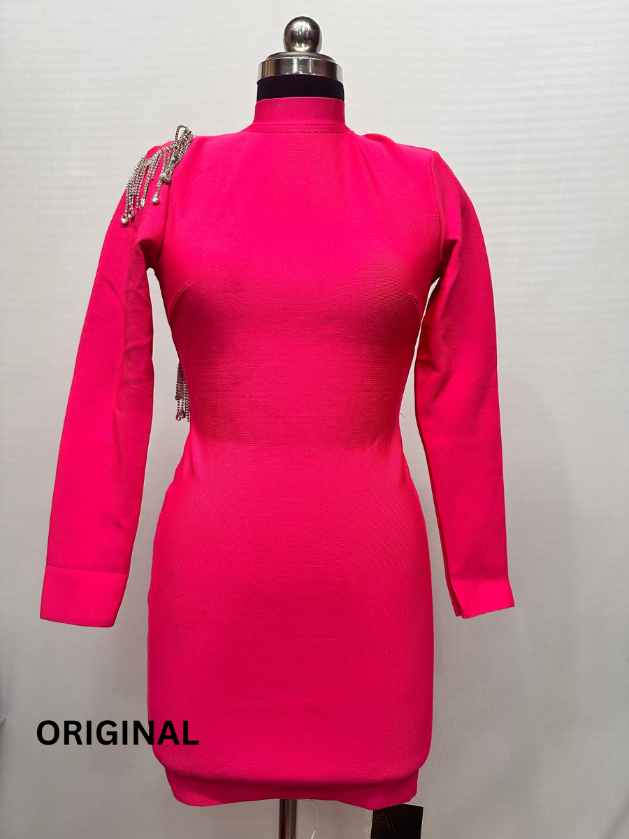 Designer Backless Bodycon Dress FC1480