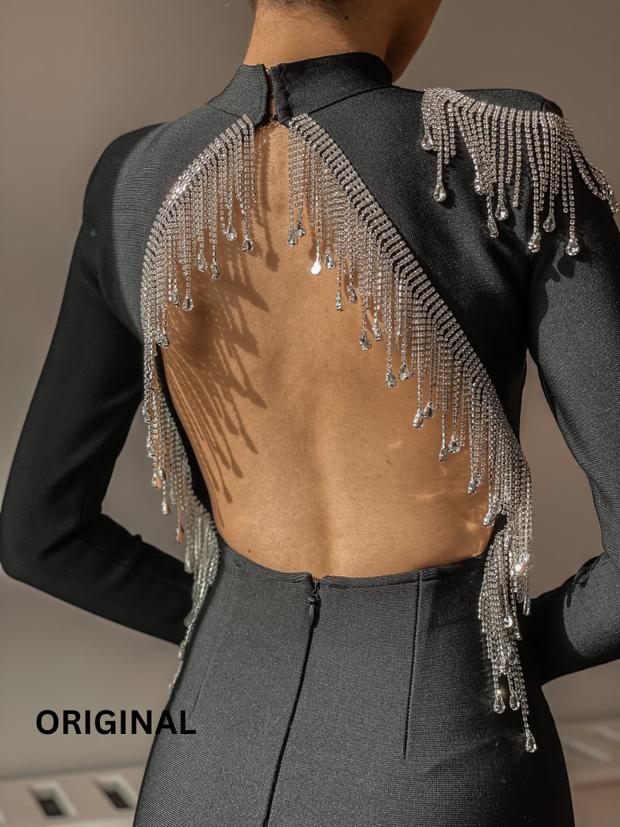 Designer Backless Bodycon Dress FC1480