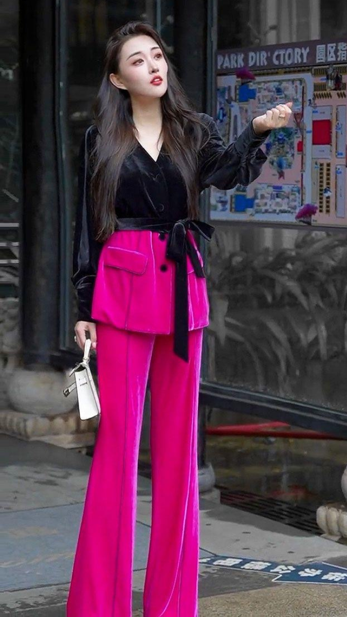 Designer Velvet Coord Set FC1599