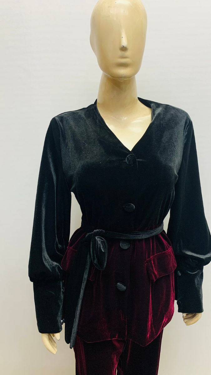 Designer Velvet Coord Set FC1599