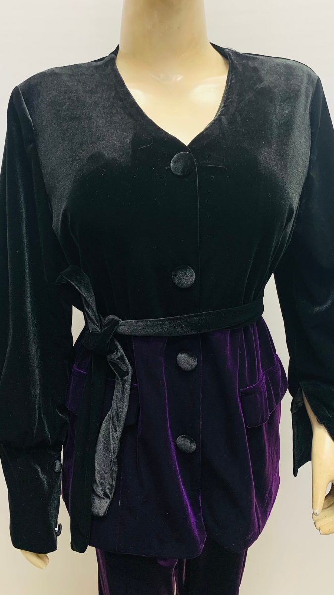 Designer Velvet Coord Set FC1599