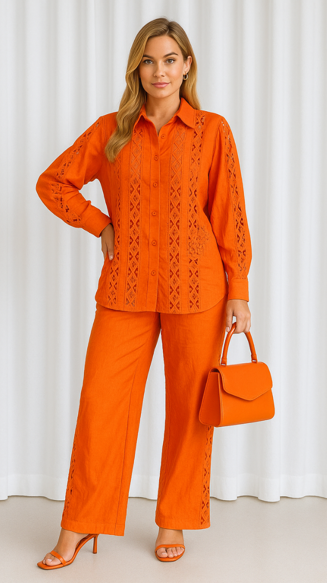Designer Lace Co-Ord Set FC1262