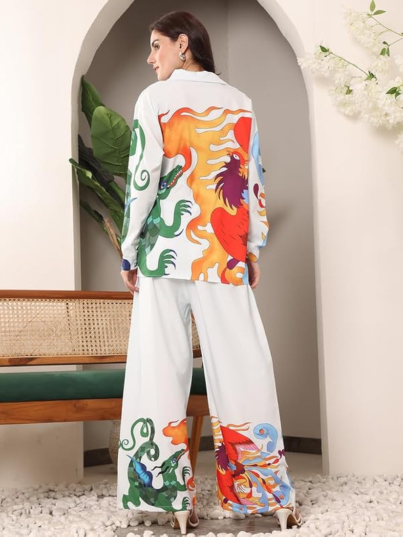 Dragon Print Co- Ord Set FC1048