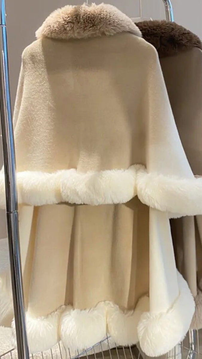 Dual Fur Winter Shrug FC1649