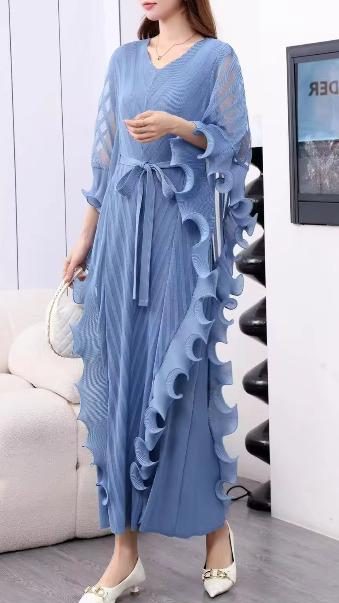 Elegant Side Ruffle Coord Set FC1913