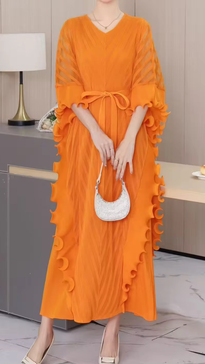 Elegant Side Ruffle Coord Set FC1913