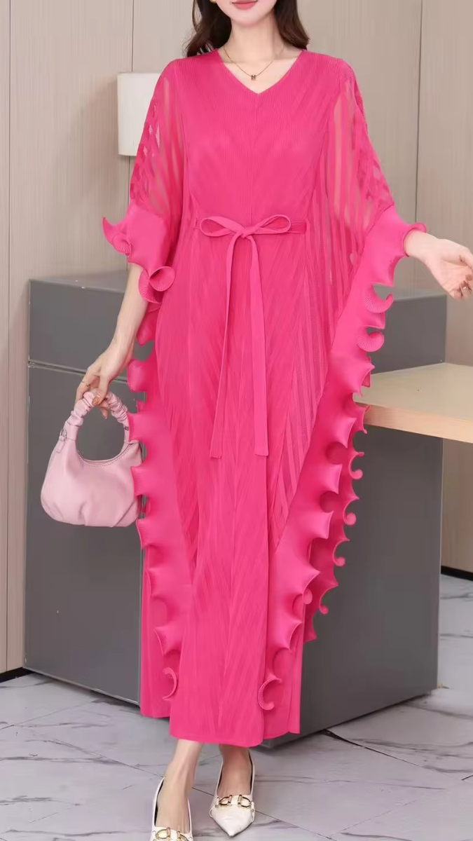 Elegant Side Ruffle Coord Set FC1913