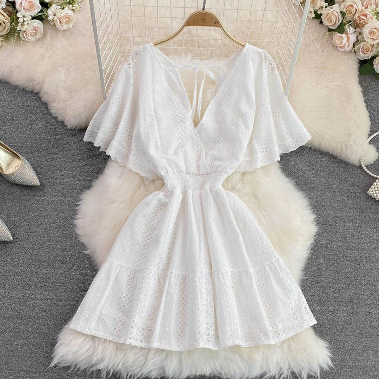 Fc A-Line Dress Seaside Holiday Beach white