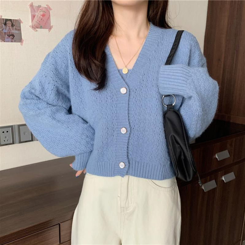 FC knitted woollen women Front Open Top with Inner