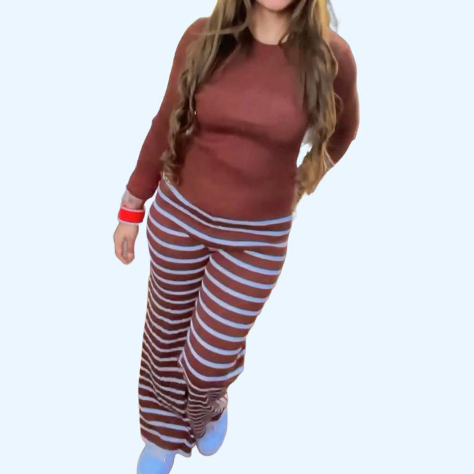 FC Soft knitted woollen Round Neck Coord Set