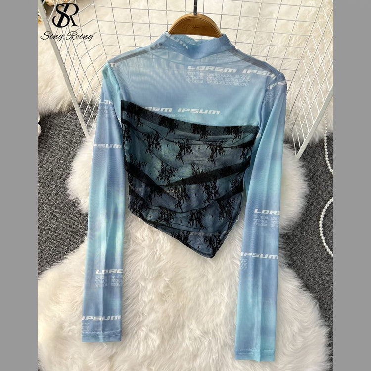 Fc Sexy Mesh Women Top