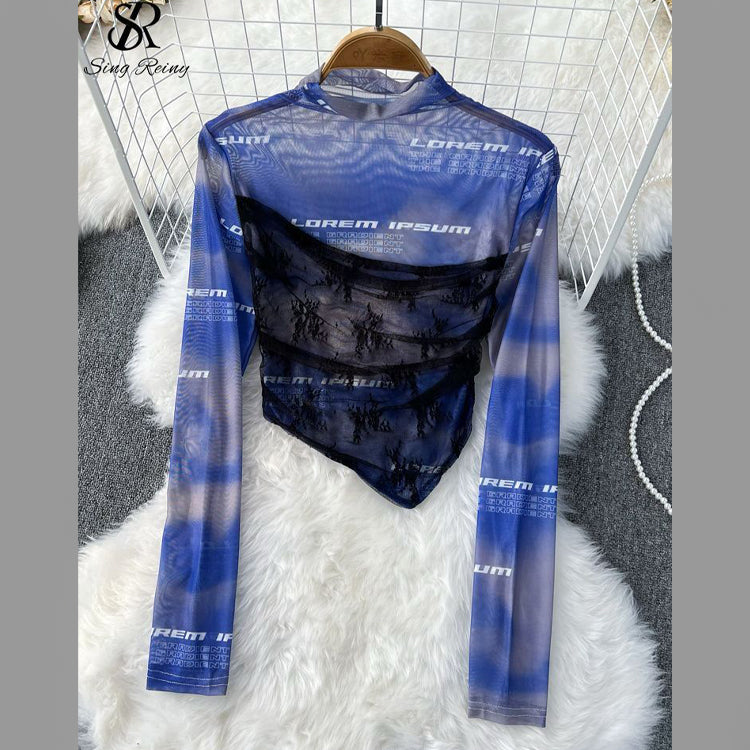 Fc Sexy Mesh Women Top