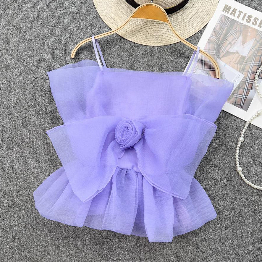 FC Women Strapless Suspenders Vest