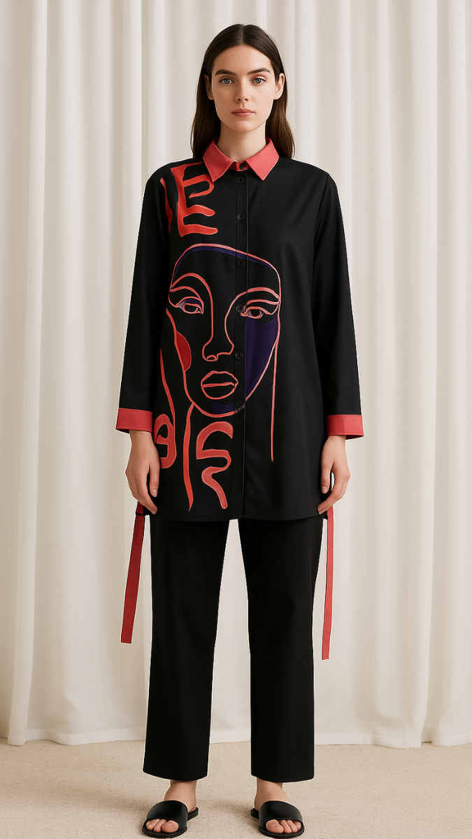 FC Face Print Co-Ord Set