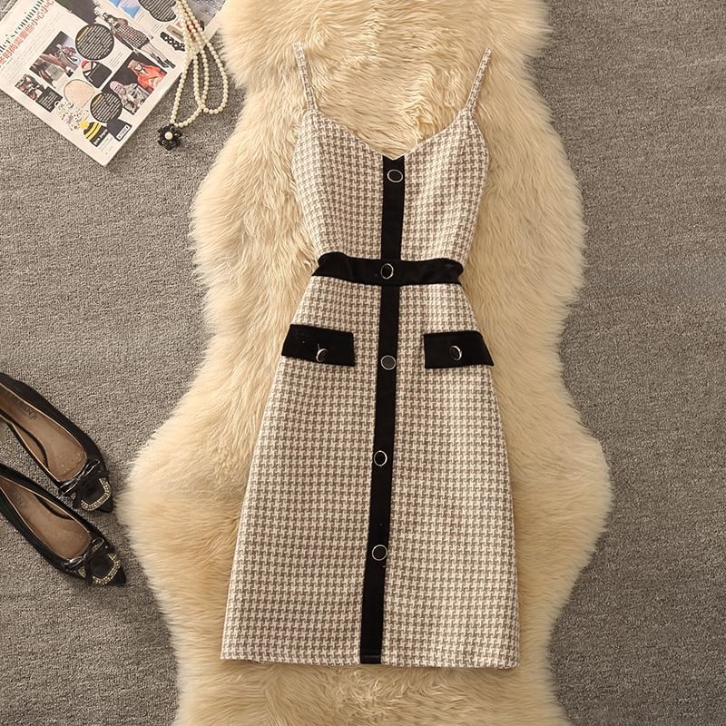 Fc 2 PC Tweed Dress