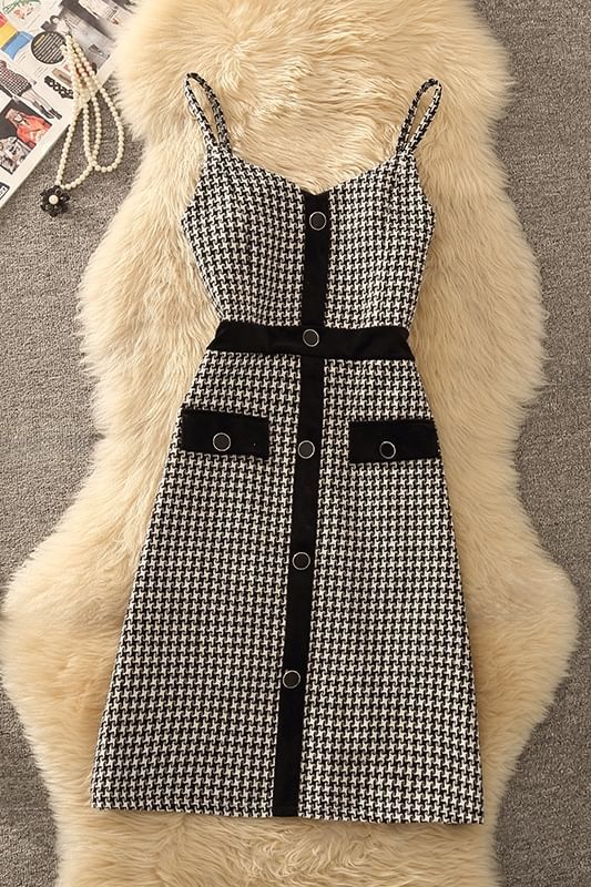 Fc 2 PC Tweed Dress