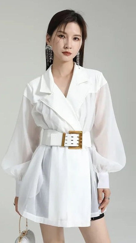 Fc Transparent Jacket With Belt