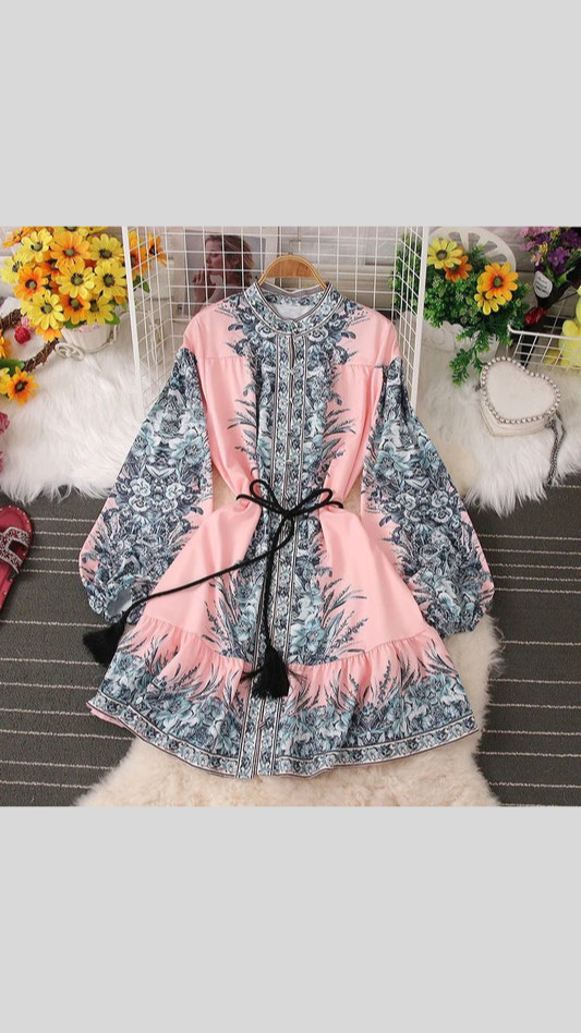 Fc African Style MIni Dress