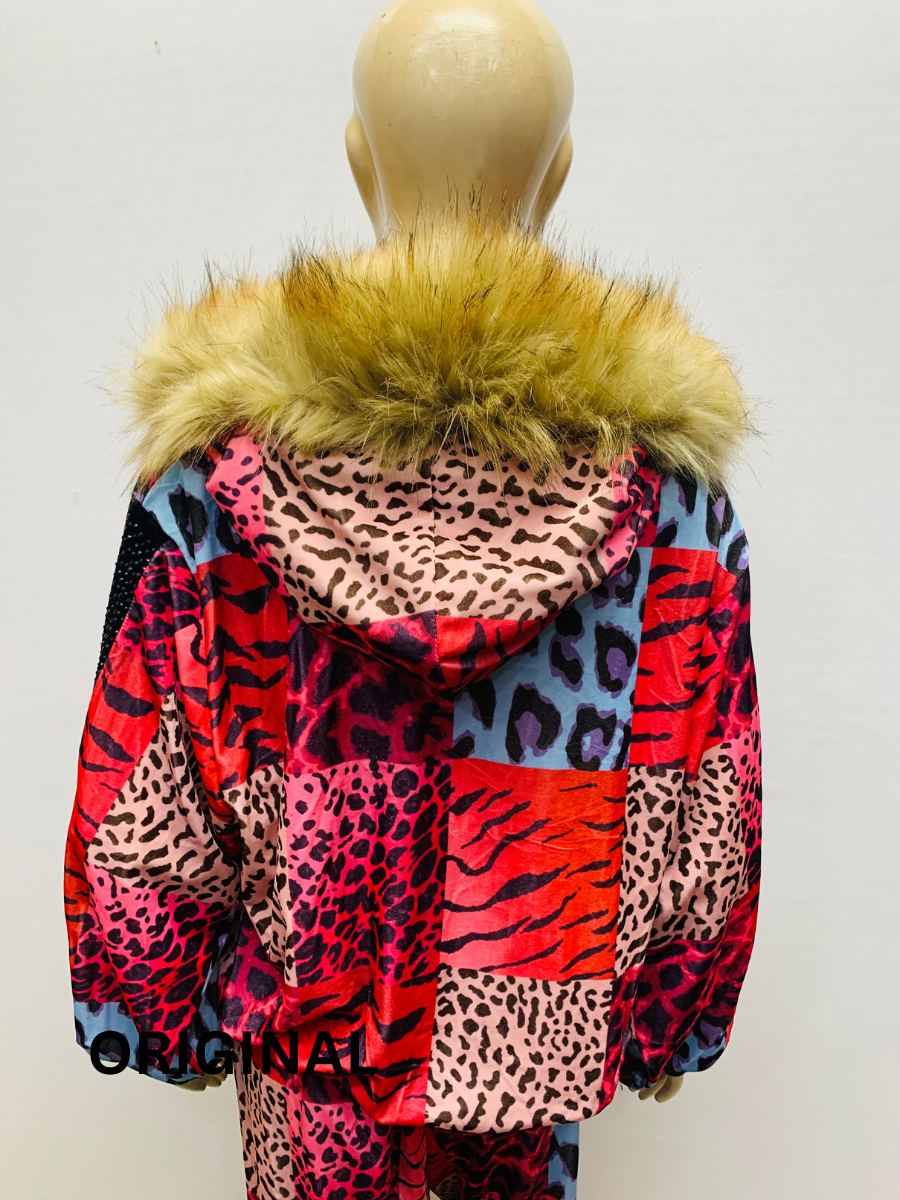 Furr Cap Printed Co- Ord Set FC1557