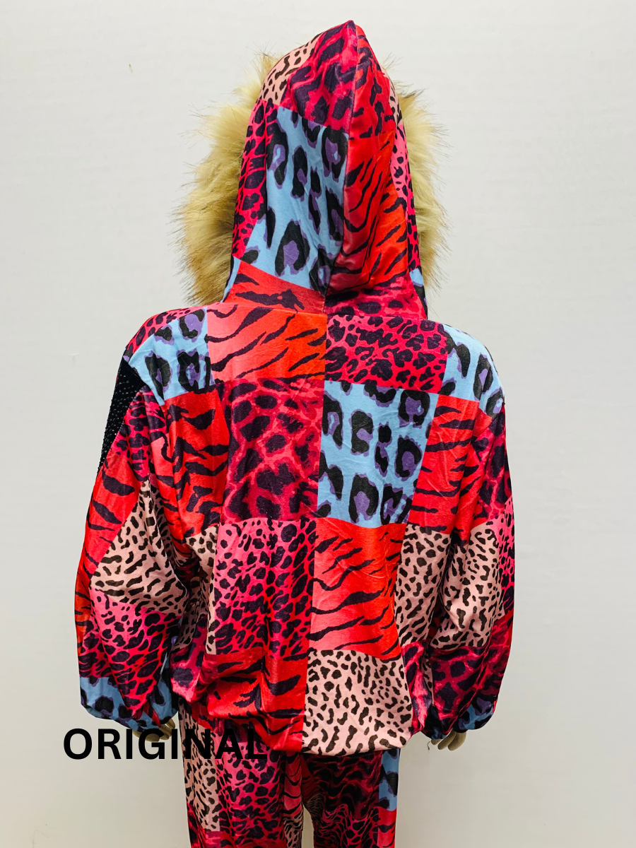Furr Cap Printed Co- Ord Set FC1557