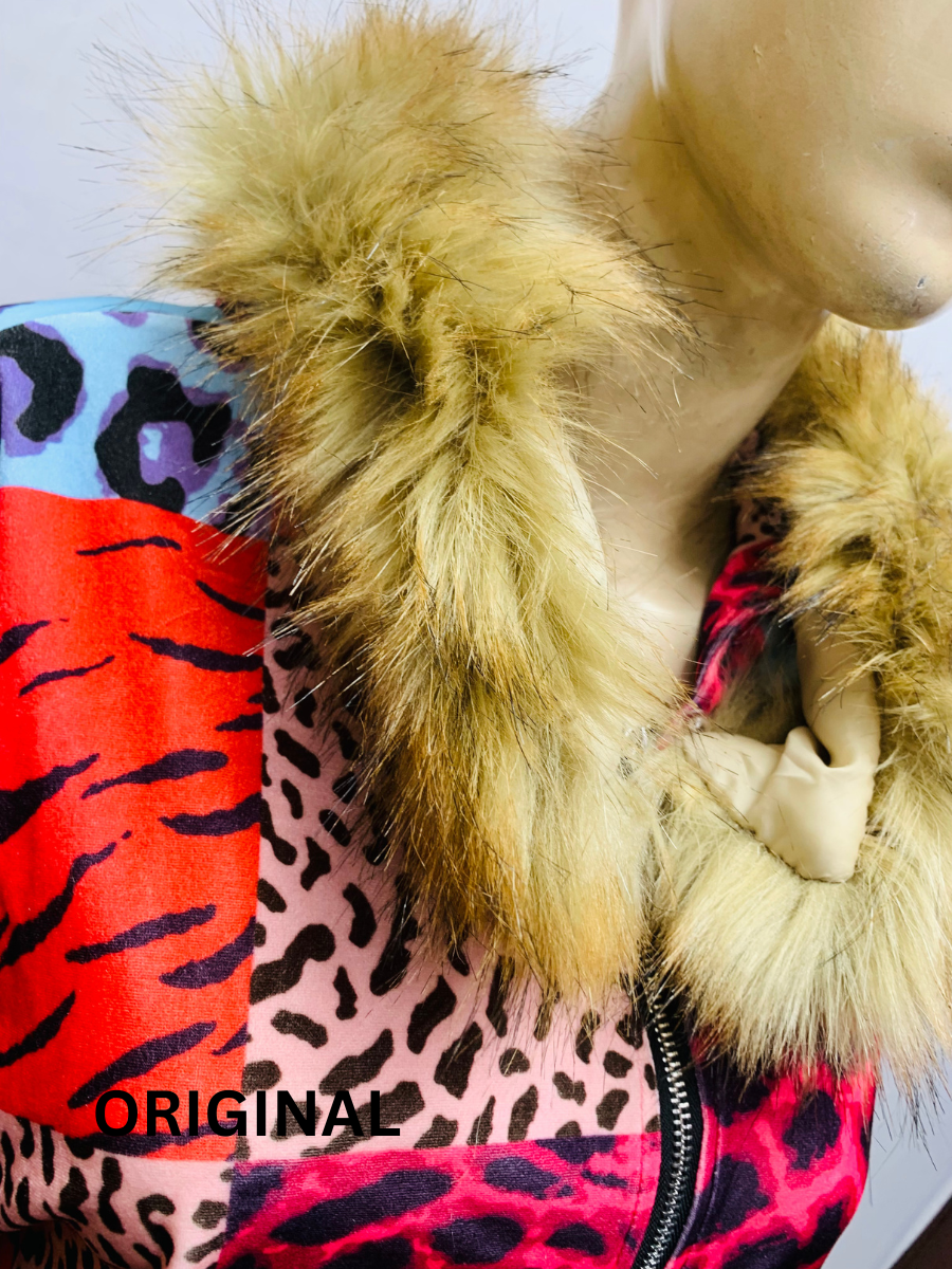 Furr Cap Printed Co- Ord Set FC1557