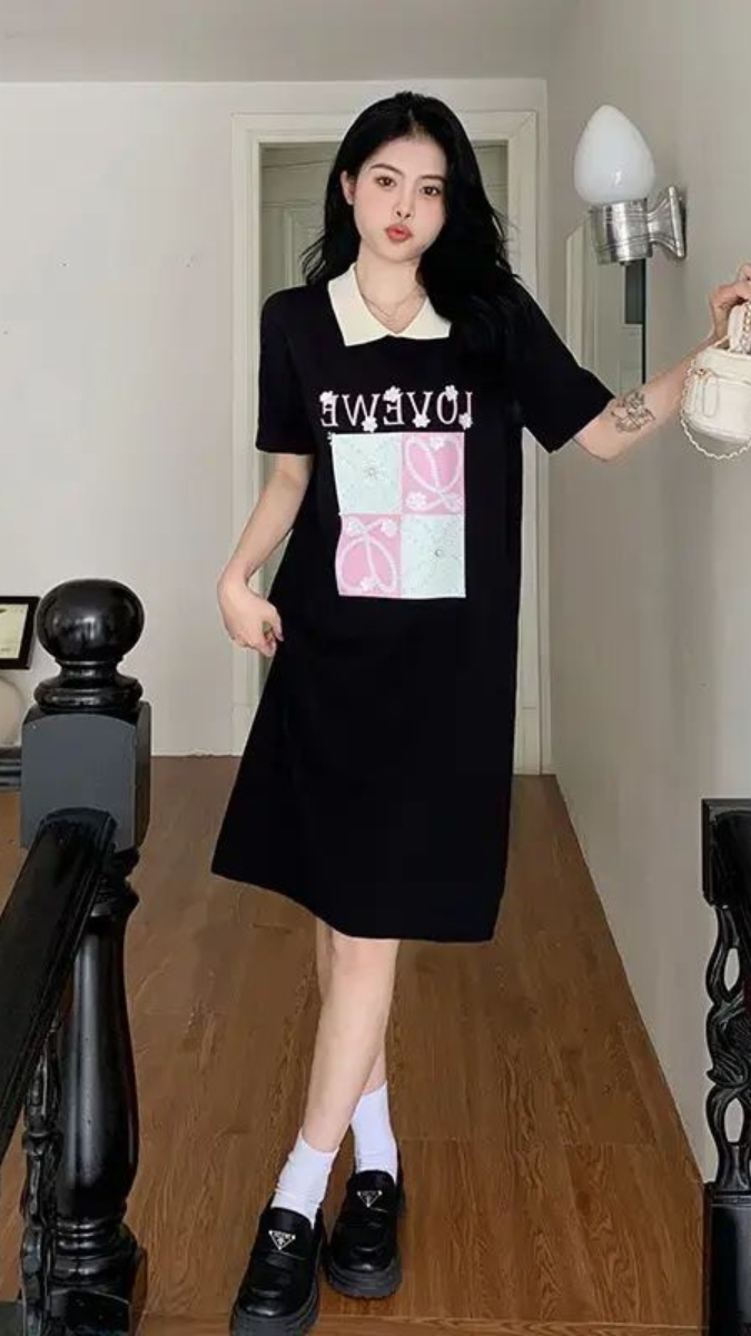 FC Geometric Printed Dress