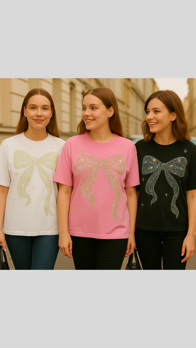 FC Glittering Bow T-Shirt
