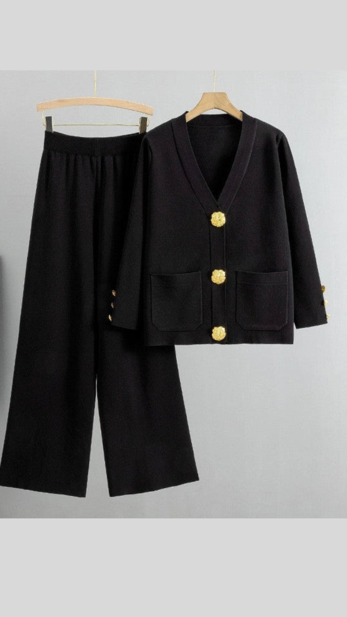 Golden Button Coord Set FC1708