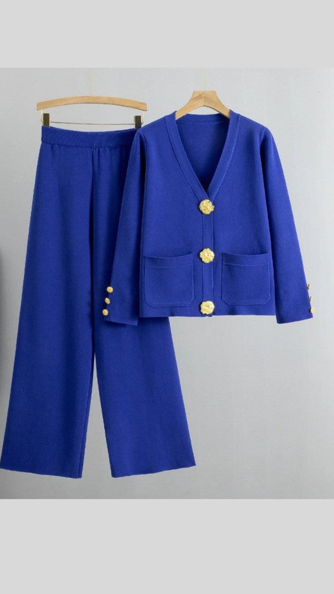 Golden Button Coord Set FC1708