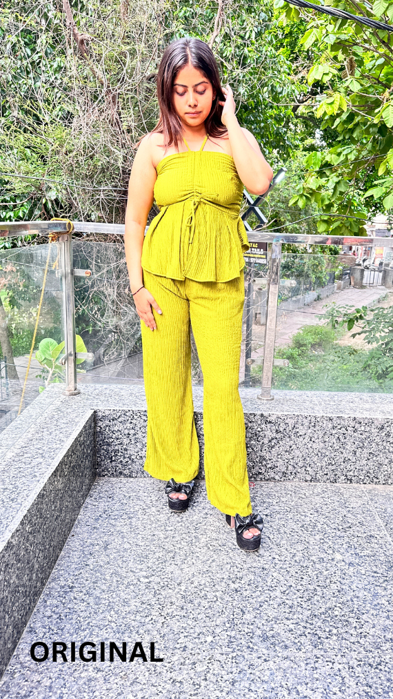 Halter Neck Co- Ord Set