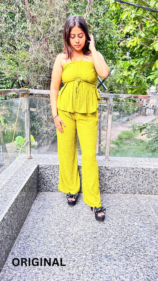 Halter Neck Co- Ord Set