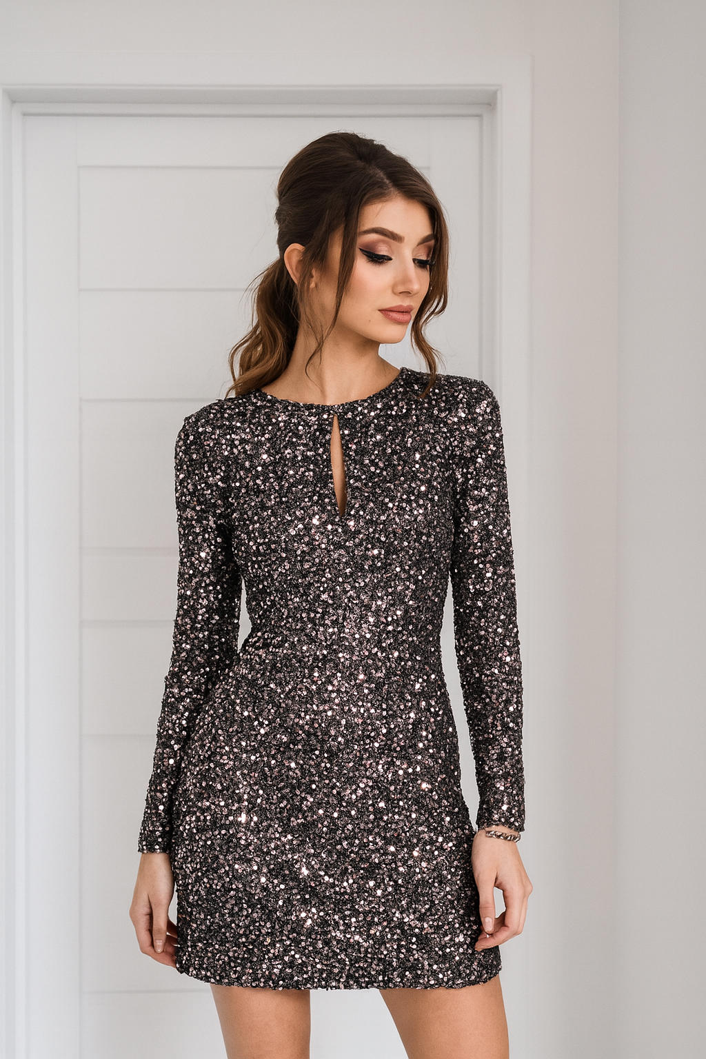 FC Sequin Embellish Bodycon Dress