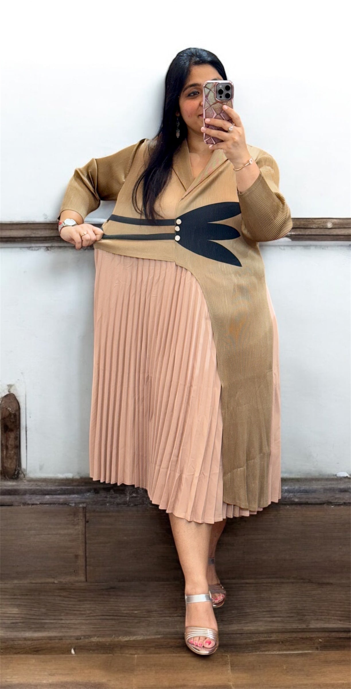 Fc Pleated Skirt Dress