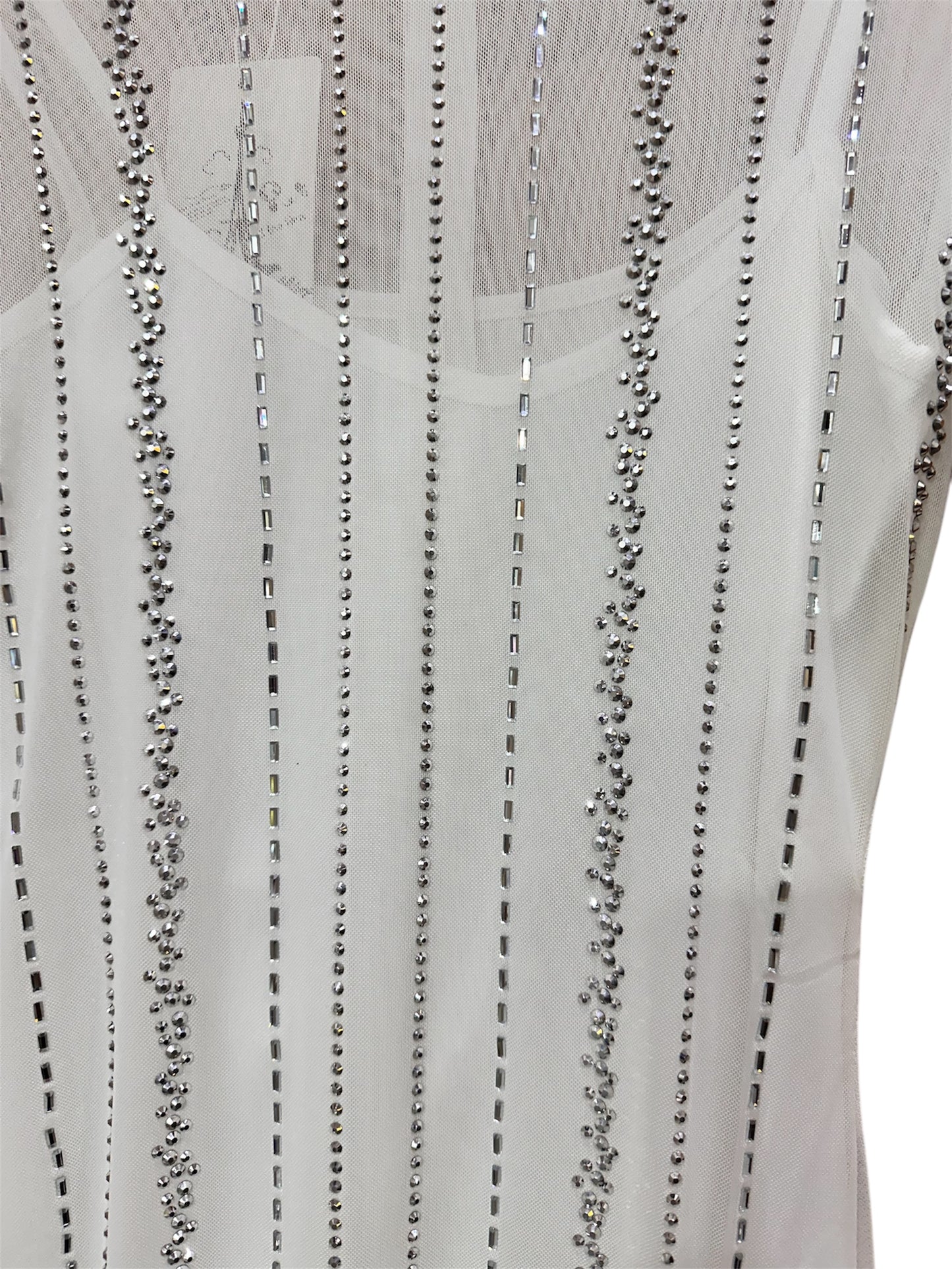 FC Rhinestone Stretchable bodycon dress