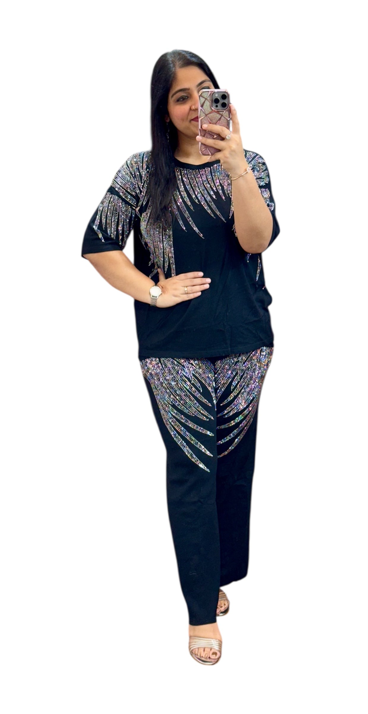 Sparkling Swarovski Coord Set FC1829