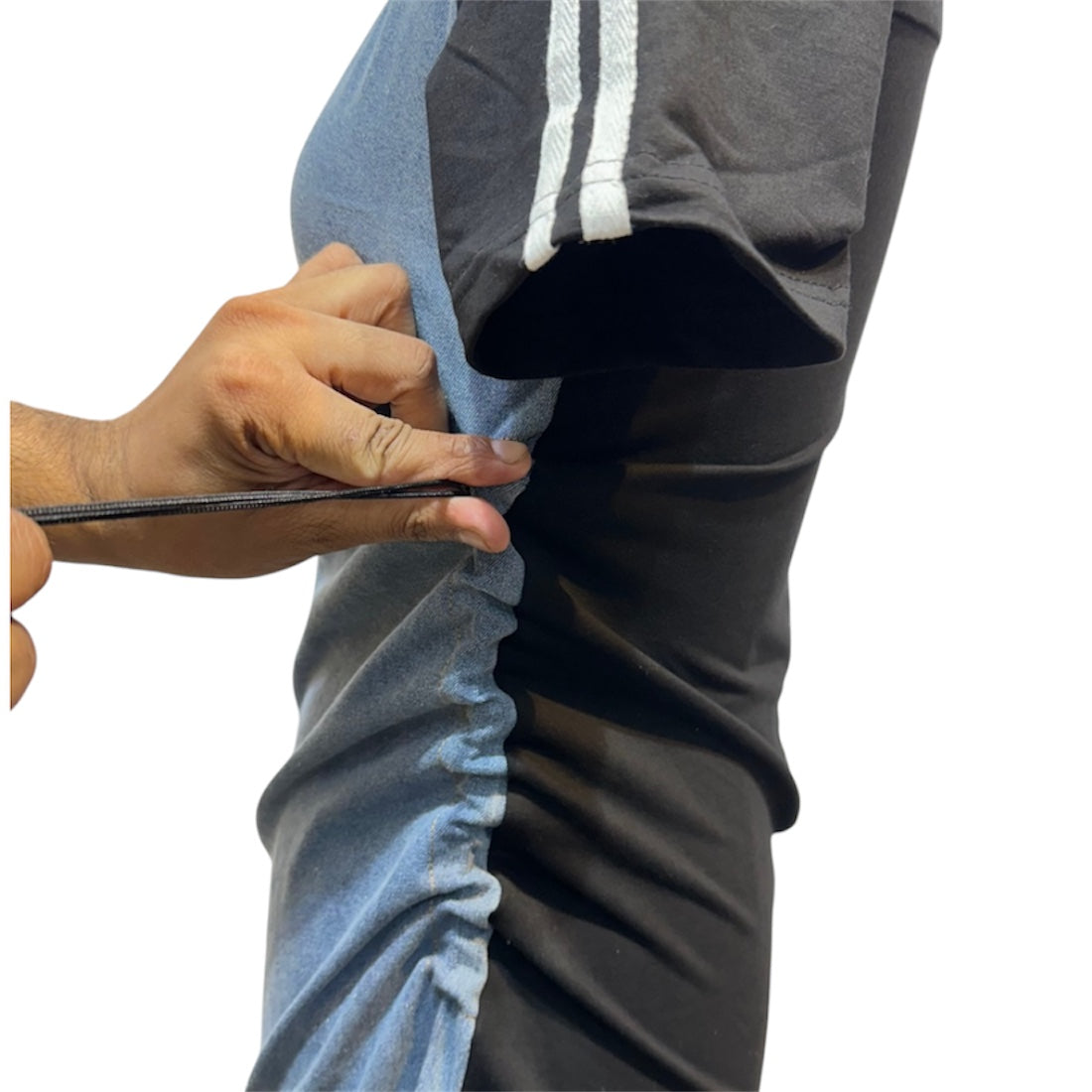 FC Jean dress with stretch fabric