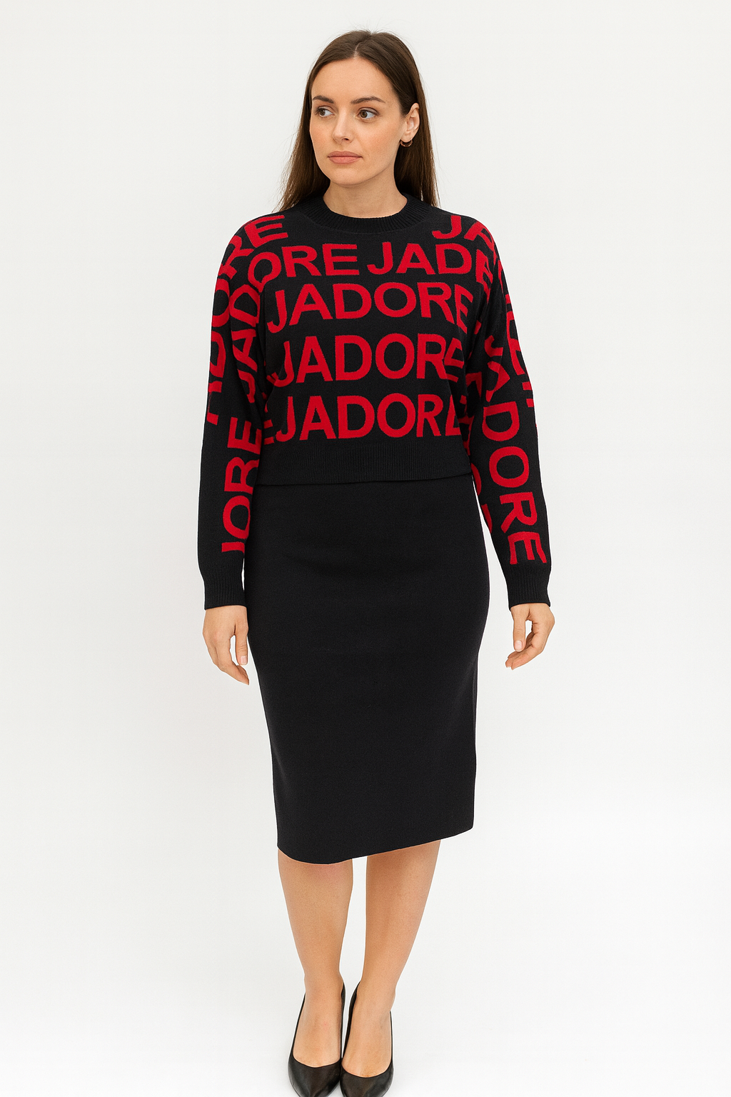 Alphabet Sweater Winter Dress FC1743
