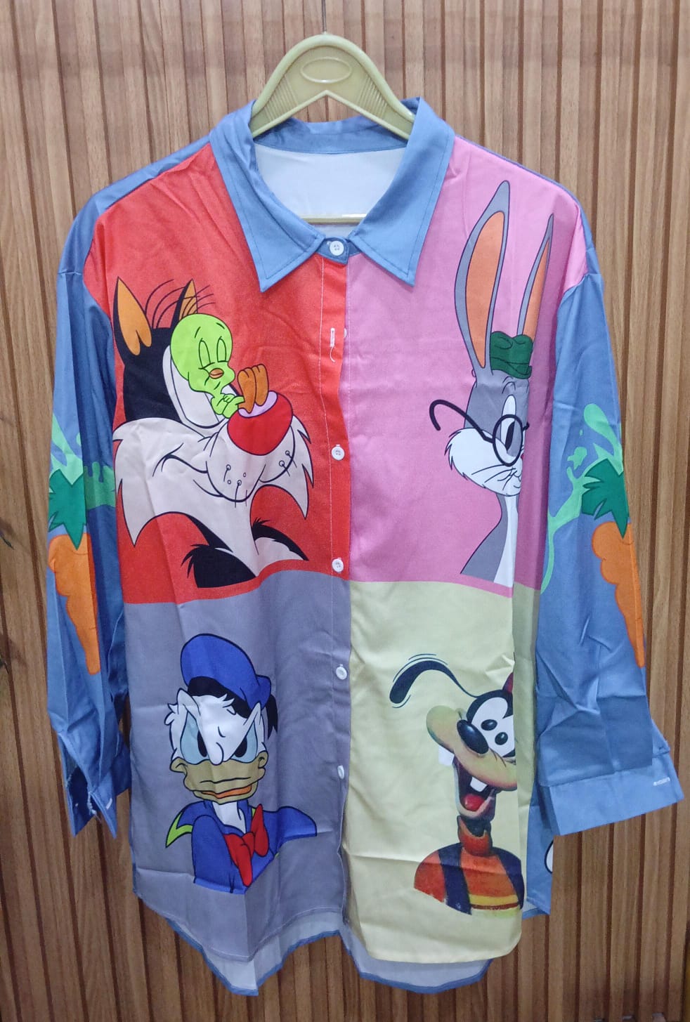 cartoon shirt dress Lizzie Cartoon T-Shirt Dress