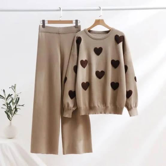 Little Heart Embedded Coord Set FC1695