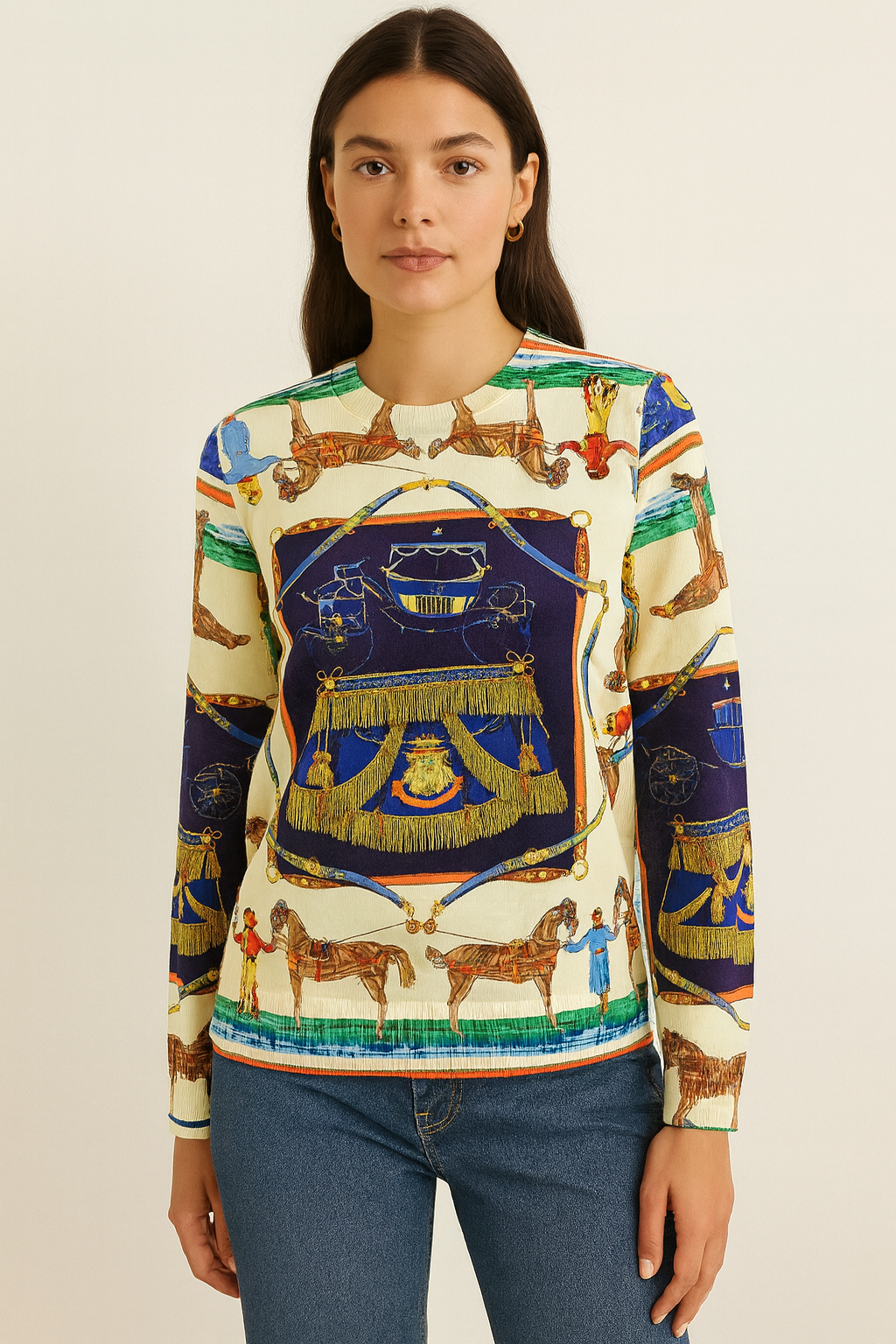 Geometric Printed Top FC1258