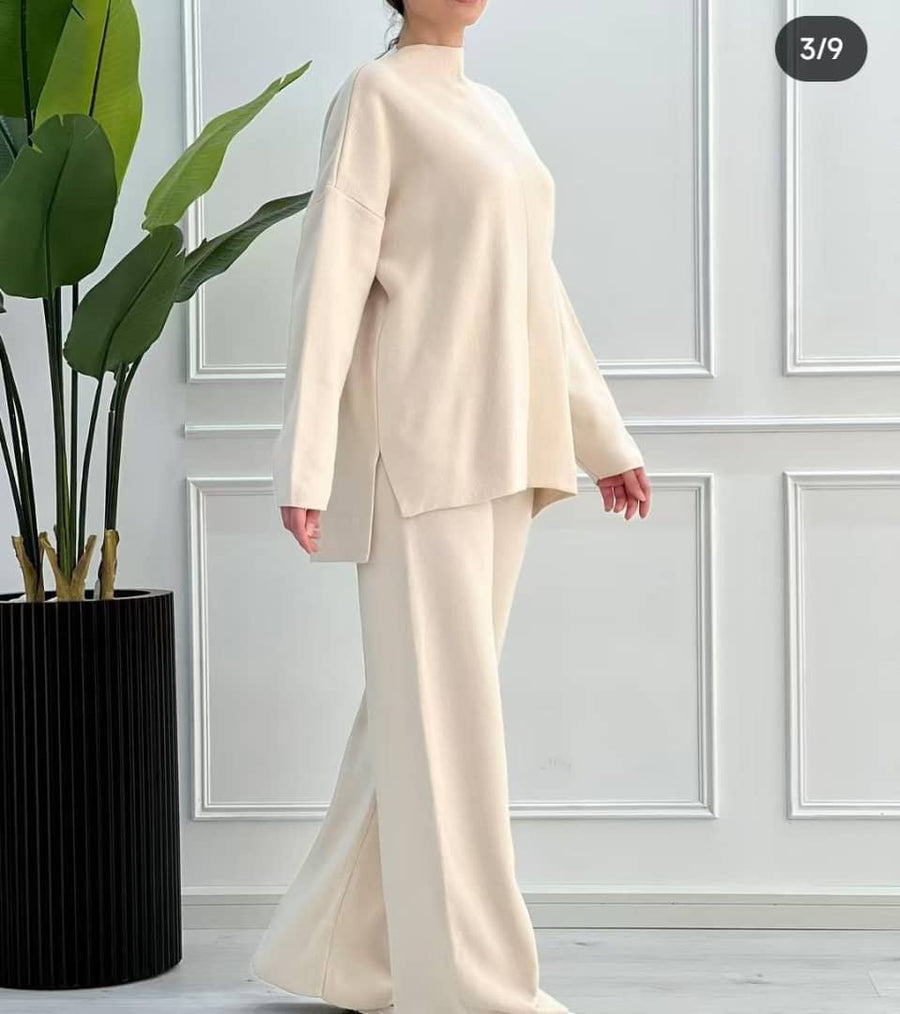 High Collar Winter Coord Set FC1674