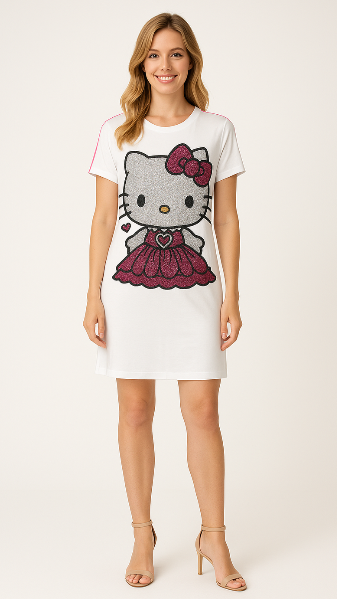 FC Kitty Midi Dress
