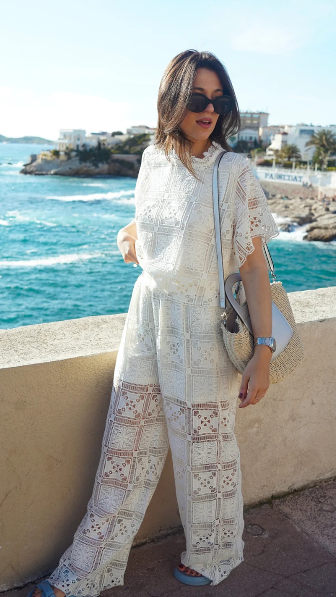 Lace Designed Coord Set FC1858