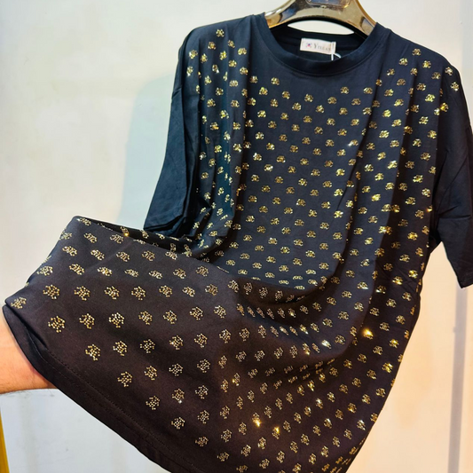 Mandarin Collar T-shirt