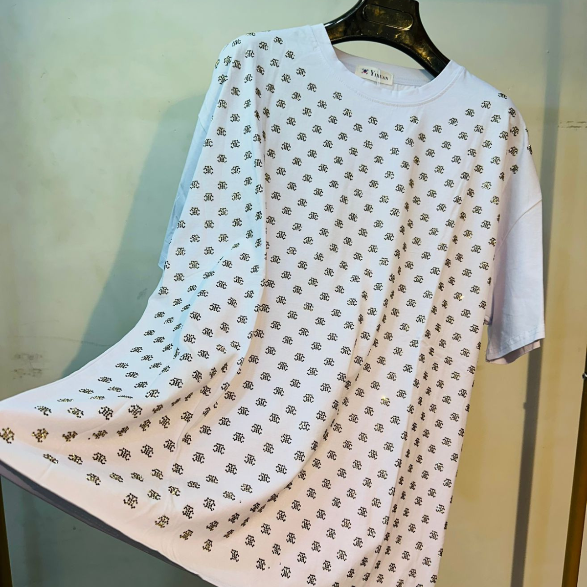 Mandarin Collar T-shirt
