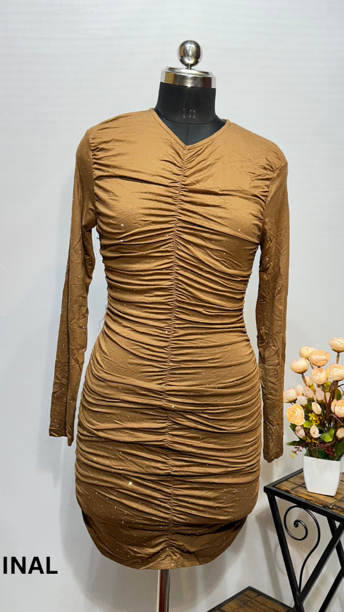 Mesh Mini Dress