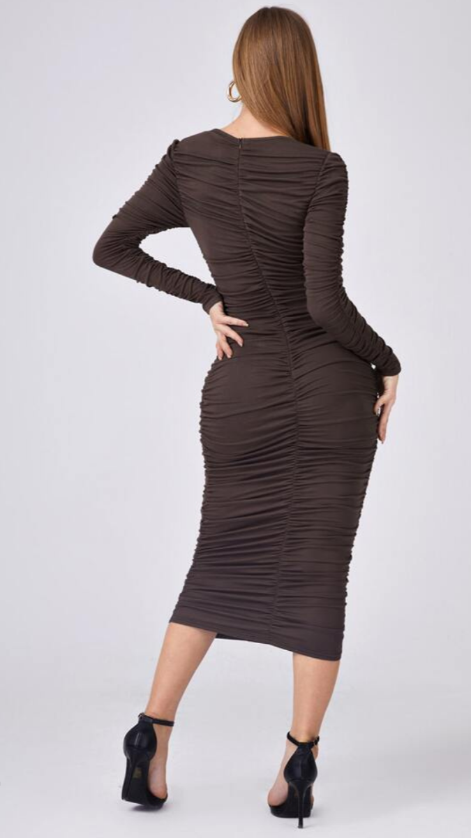 Mesh Mini Dress
