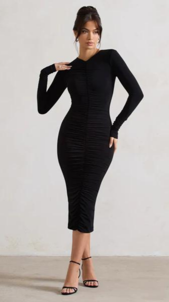 Mesh Mini Dress