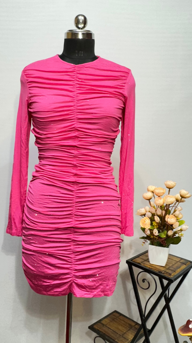 Mesh Mini Dress