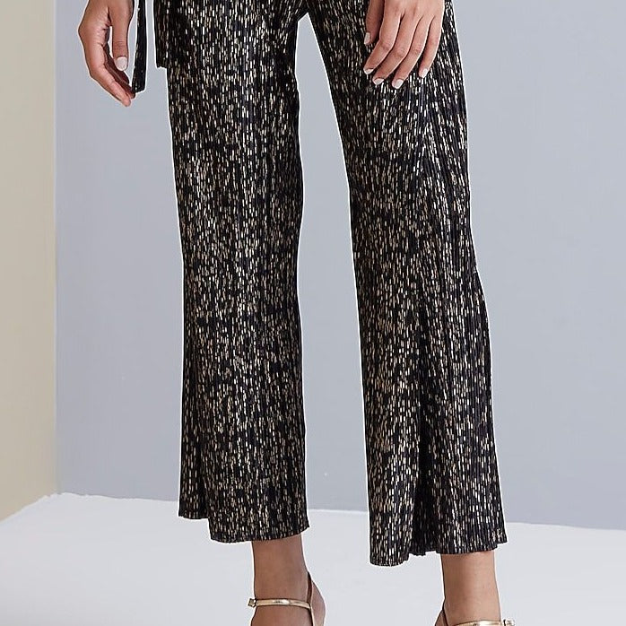 Fc Metallic Pleated Coordset